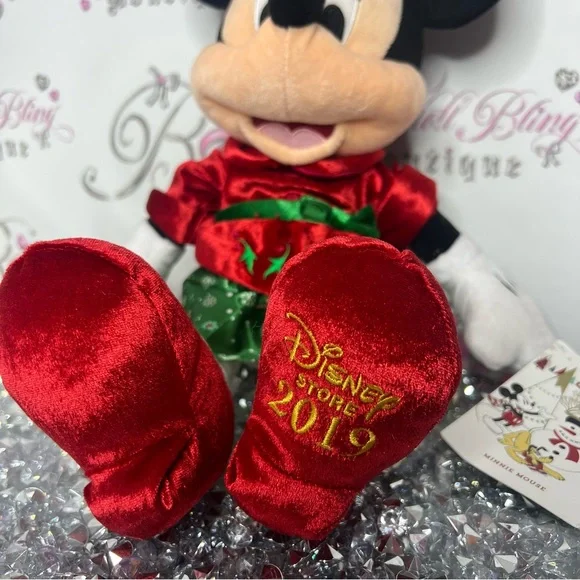 Disney Minnie Mouse holiday cheer Christmas 2019 rare plush stuffed toy decor - Picture 6 of 8